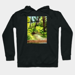 Muir Woods Watercolor Hoodie